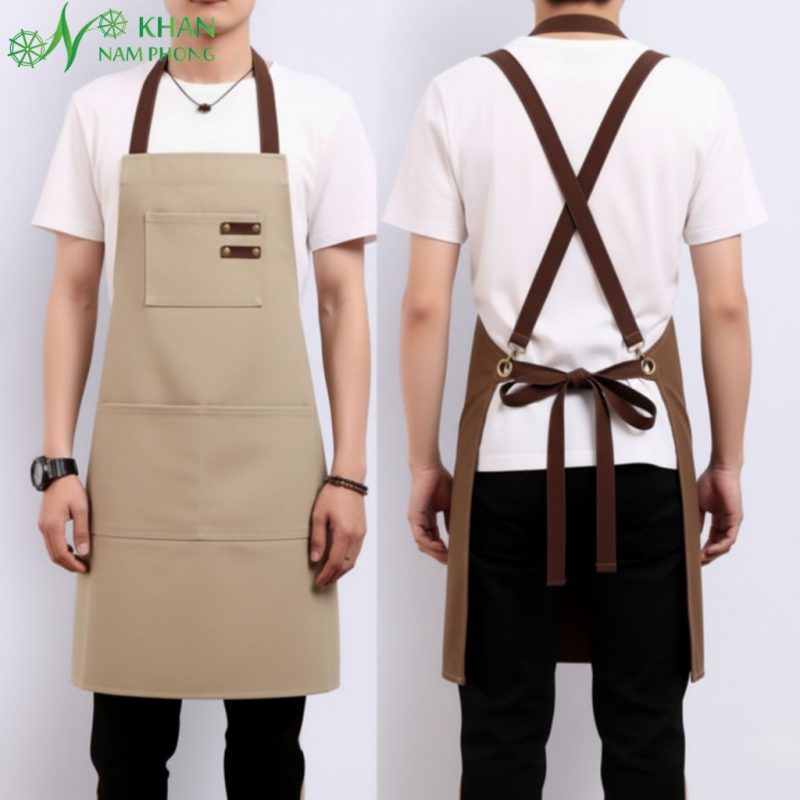 Tạp dề vải kaki