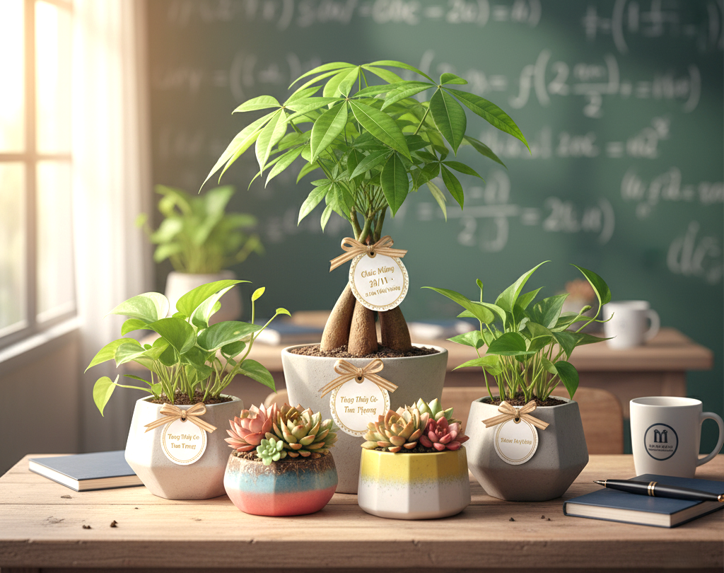 Cây Cảnh Để Bàn - Quà Tặng Thầy 20/11 Ý Nghĩa