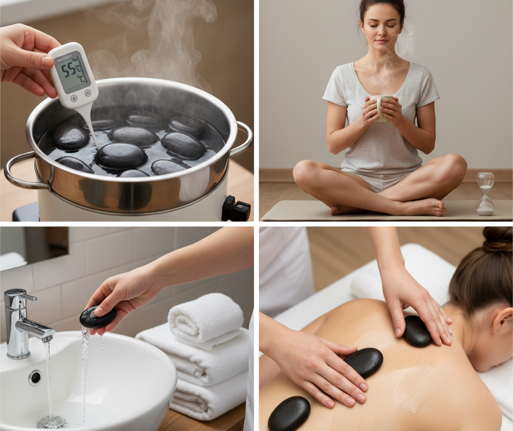 Những lưu ý khác để nâng tầm trải nghiệm khi massage đá nóng