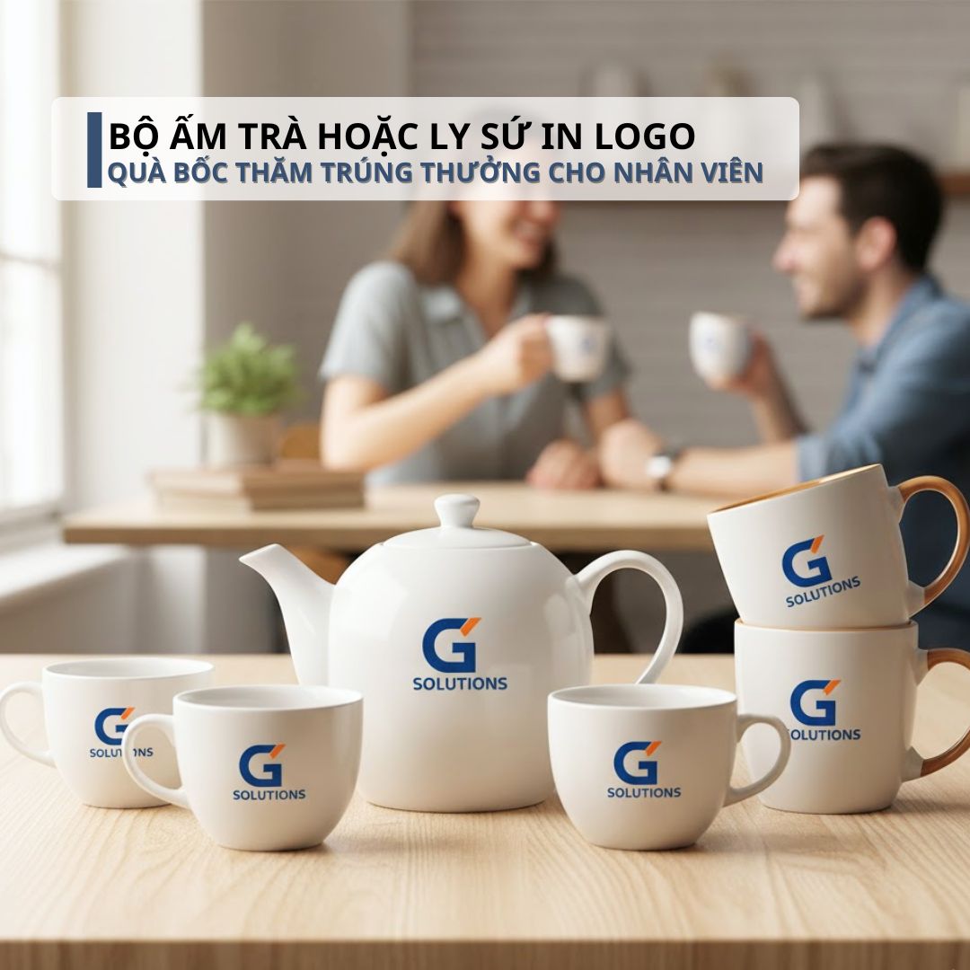 Top 10+ Quà Bốc Thăm Trúng Thưởng Cho Nhân Viên Hay Quà Bốc Thăm Trúng Thưởng Cho Nhân Viên - Ấm Trà Ly Sứ In Logo