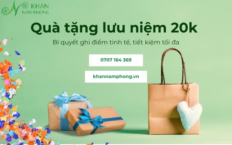 TOP 10+ Mẫu Quà Tặng Lưu Niệm 20k Đẹp, Phù Hợp Cho Nhiều Dịp