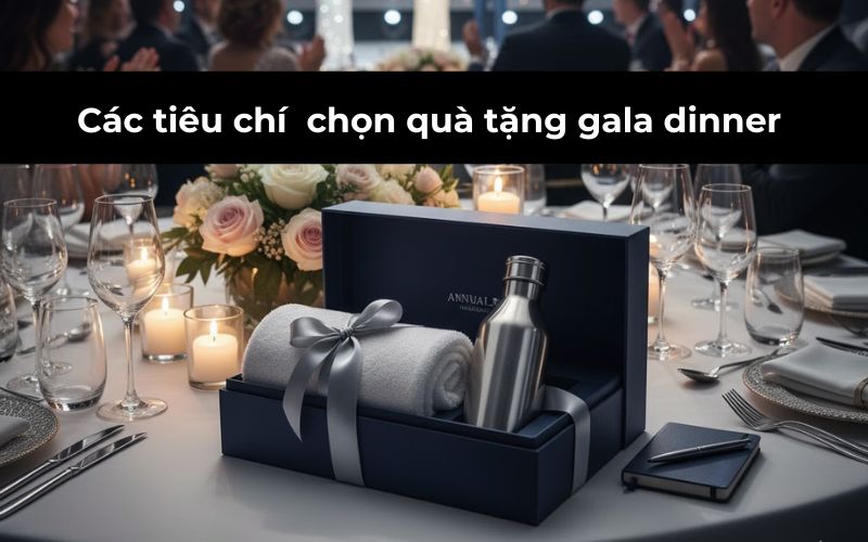 Các tiêu chí vàng để chọn quà tặng gala dinner hiệu quả