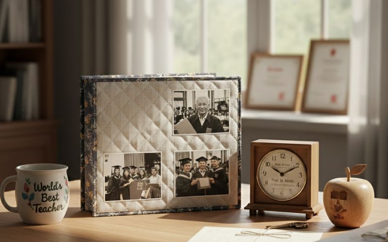 Gợi Ý 10+ Mẫu Quà Tặng Giảng Viên Đại Học Sang Trọng, Ý Nghĩa Quà thủ công tặng giảng viên đại học món đồ lưu giữ kỉ niệm