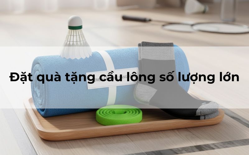 Gợi Ý 10+ Quà Tặng Cầu Lông Ý Nghĩa Cho Người Thích Chơi Thể Thao Đặt quà tặng cầu lông số lượng lớn quy trình chuyên nghiệp