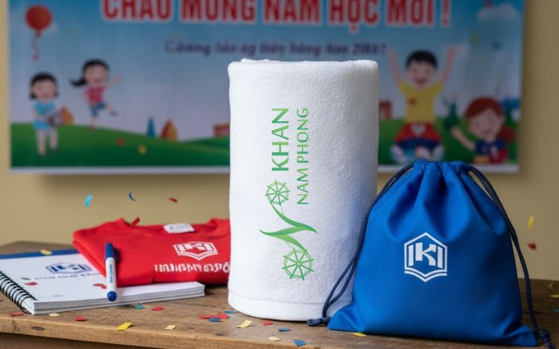 Quà Tặng Khai Giảng Ý Nghĩa Thiết Thực Cho Năm Học Mới Quà tặng khai giảng in logo quảng bá thương hiệu – Biến món quà thành đại sứ