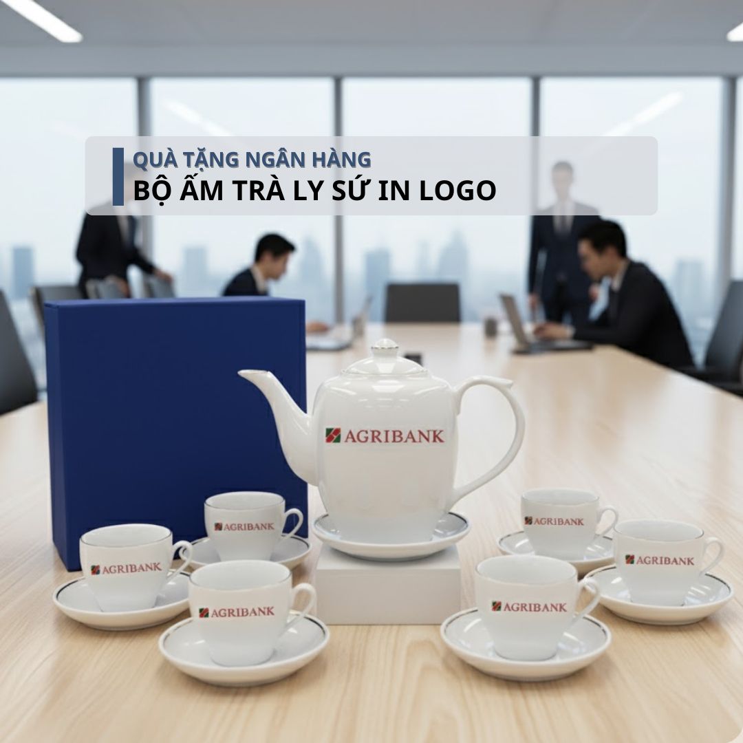 Top 10+ Mẫu Quà Tặng Ngân Hàng Thiết Thực Theo Ngân Sách Bình Giữ Nhiệt & Ly Sứ In Logo – Quà Tặng Ngân Hàng Thiết Thực