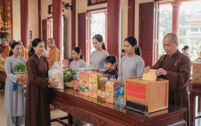 Tặng Quà Gì Cho Người Xuất Gia Vừa Ý Nghĩa Và Tinh Tế? Hoạt động từ thiện