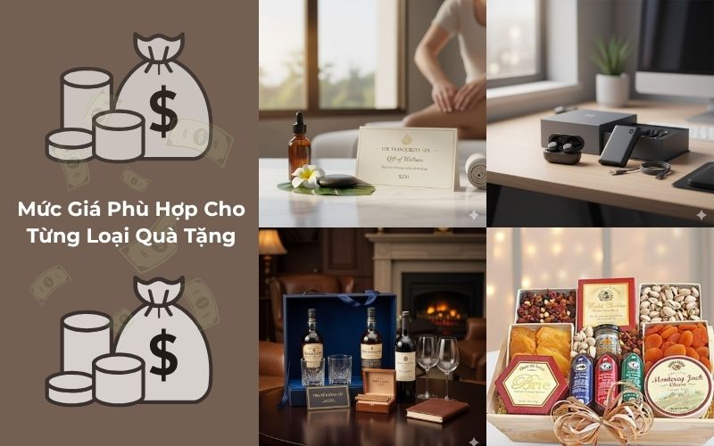 Mức Giá Phù Hợp Cho Từng Loại Quà Tặng