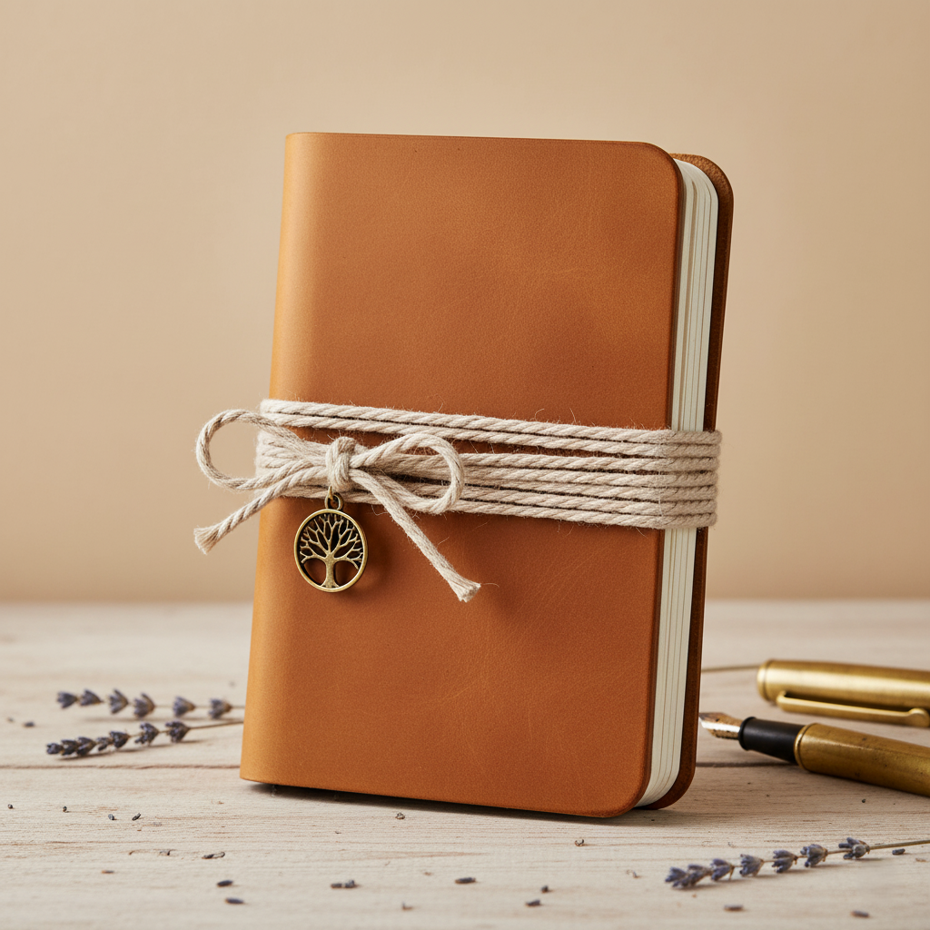 Sổ tay handmade - Quà tăng handmade 20/11 nhỏ gọn tinh tế