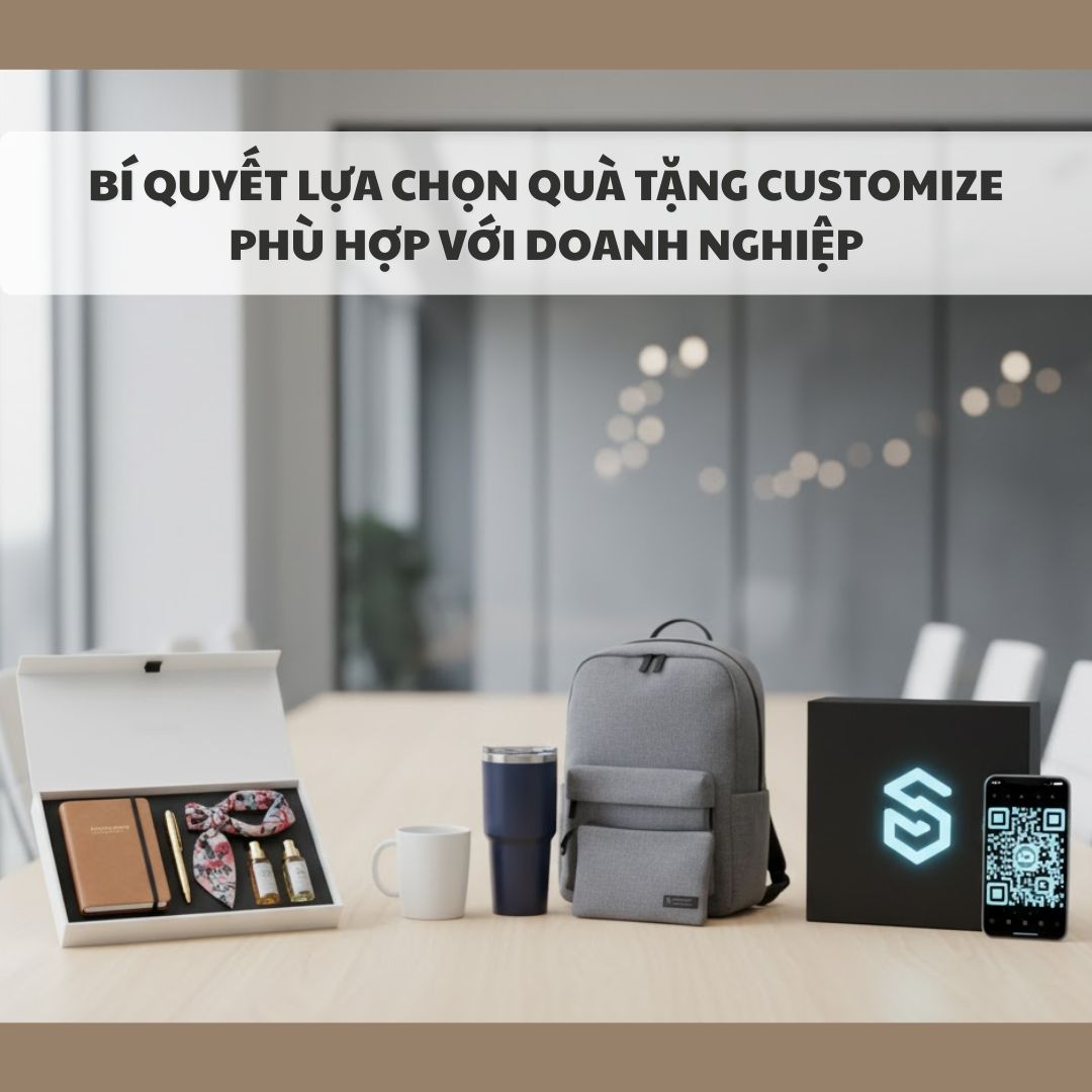 Top 10+ Quà Tặng Customize Theo Yêu Cầu Từng Thương Hiệu Bí quyết chọn quà tặng customize phù hợp với doanh nghiệp