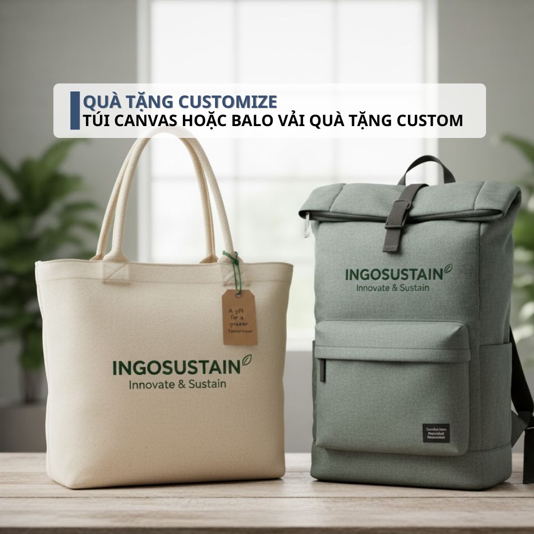 Top 10+ Quà Tặng Customize Theo Yêu Cầu Từng Thương Hiệu Túi Canvas Hoặc Balo Vải Quà Tặng Custom