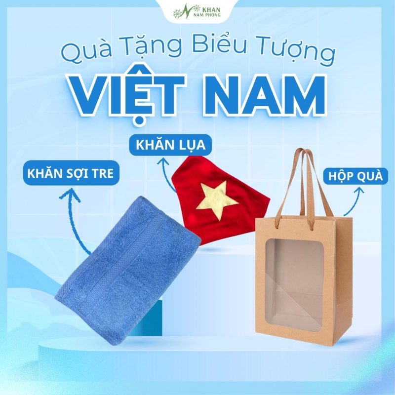 Khăn combo quà tặng biểu tượng Việt Nam