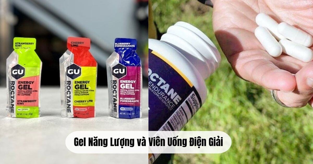 Quà Tặng Cho Người Chạy Bộ Gợi Ý Độc Đáo Và Thiết Thực Nhất Gel Năng Lượng và Viên Uống Điện Giải