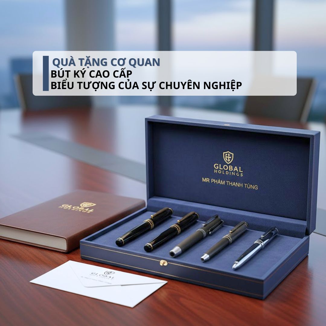 Gợi Ý 10+ Quà Tặng Cơ Quan Ý Nghĩa Và Sang Trọng Nhất Hiện Nay Bút ký cao cấp – Biểu tượng của sự chuyên nghiệp