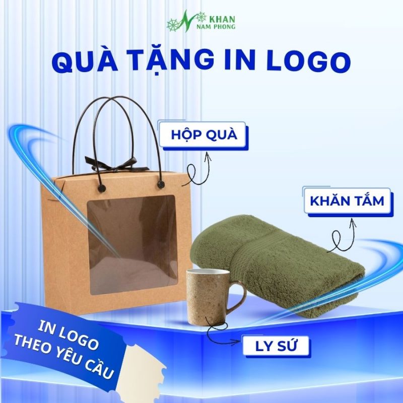 Set combo quà tặng in logo