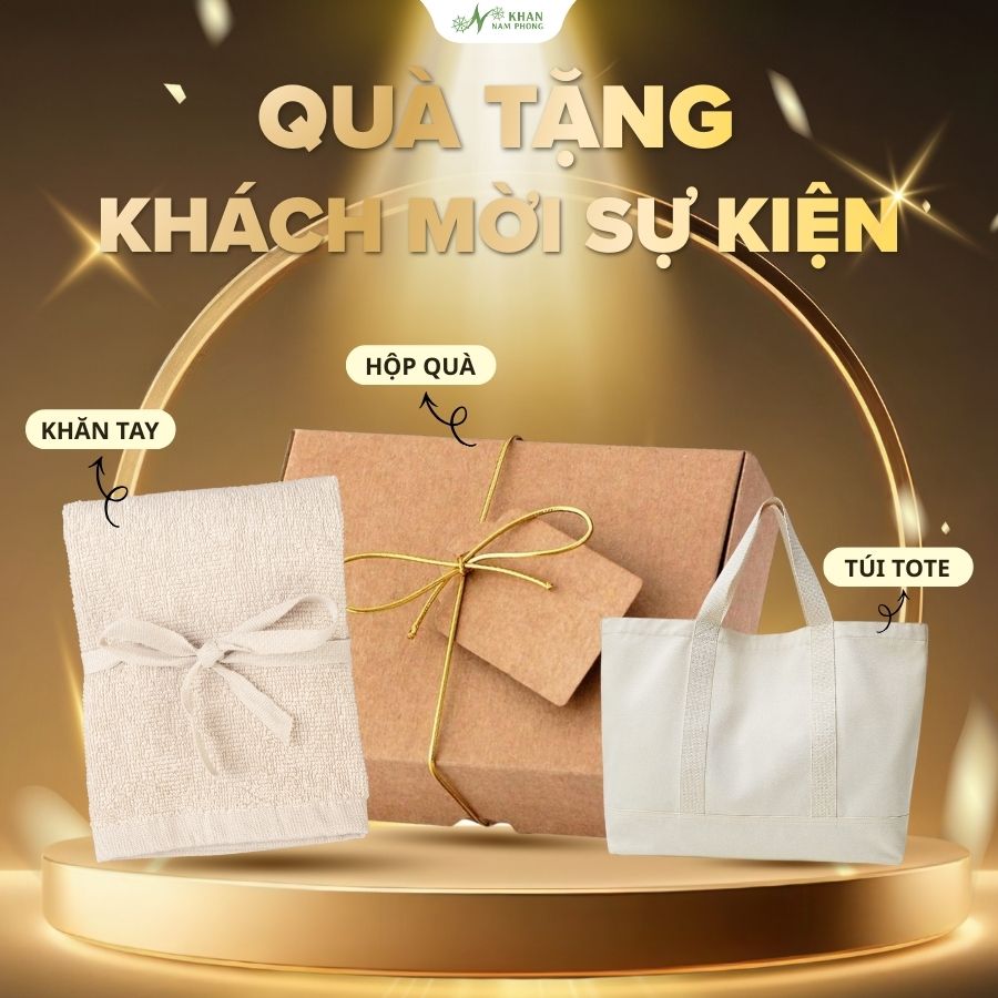 Khăn combo quà tặng khách mời sự kiện Khăn combo quà tặng khách mời sự kiện