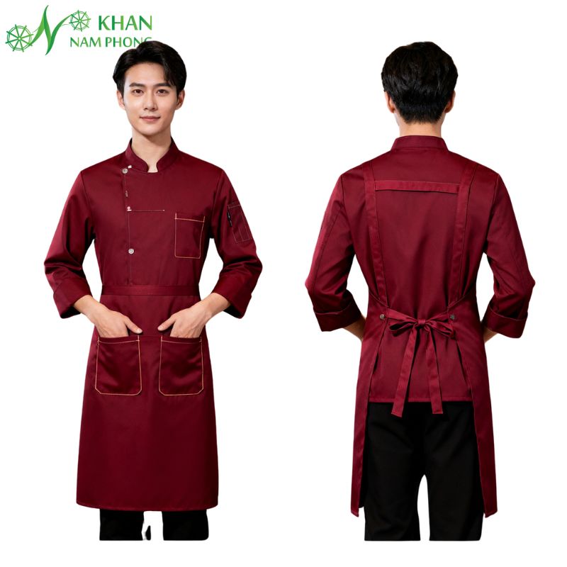 Khám Phá Kích Thước Tạp Dề Chuẩn - Vừa Vặn Mọi Vóc Dáng, Nâng Tầm Chuyên Nghiệp Mẫu tạp dễ nhà hàng