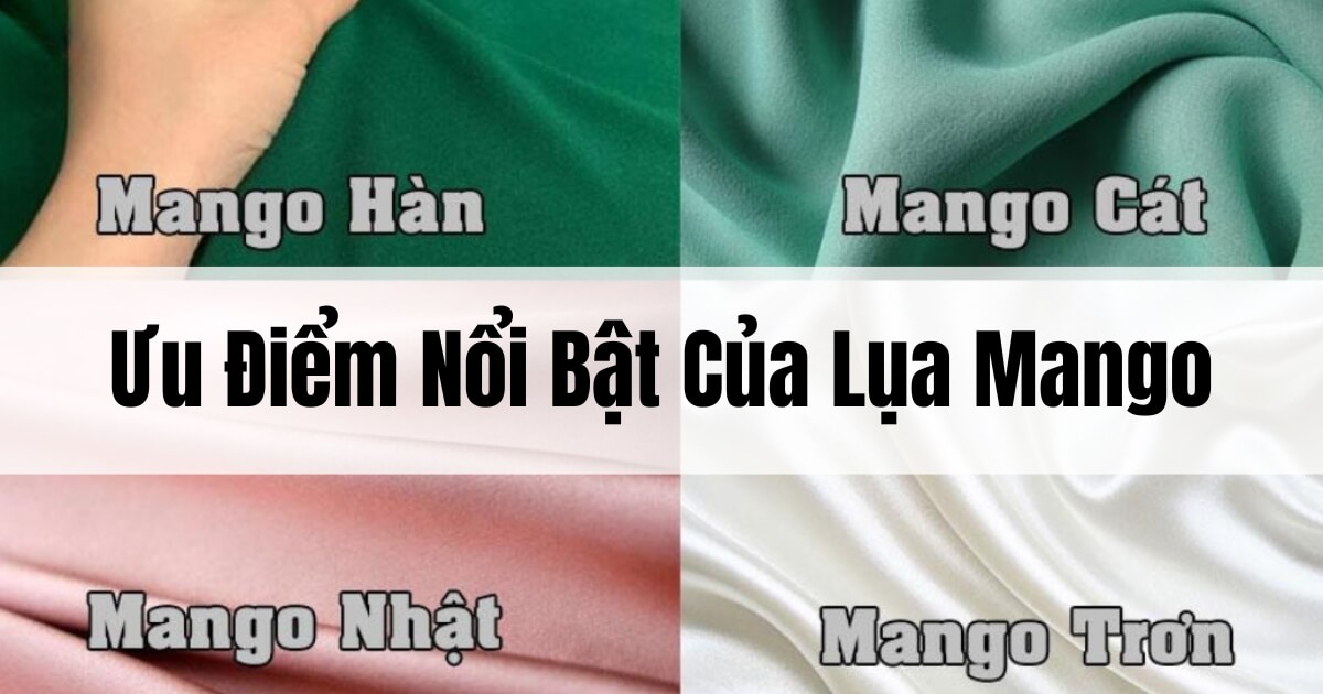 Vải Lụa Mango Là Gì? Vải Có Tốt Không? giá Bao Nhiêu? Ưu Điểm Nổi Bật Của Lụa Mango