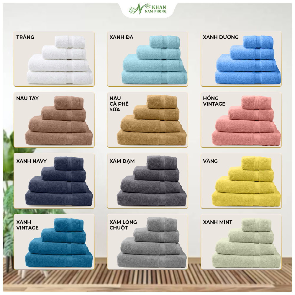 KHĂN COTTON NAM PHONG: SỢI BÔNG NGUYÊN BẢN – GIÁ TẬN XƯỞNG CHỈ TỪ 22.750Đ KHĂN COTTON NAM PHONG: SỢI BÔNG NGUYÊN BẢN – GIÁ TẬN XƯỞNG CHỈ TỪ 22.750Đ
