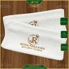 Khăn Làm Nail Chân Microfiber Trắng 40x80cm Thêu Logo Royal Nail & Spa - Your Glow - Our Goal