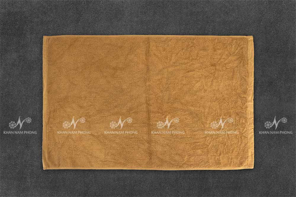 KKS- Thảm Chân Khách Sạn Màu Da Bò 45x75cm, 320gr (Loại B)