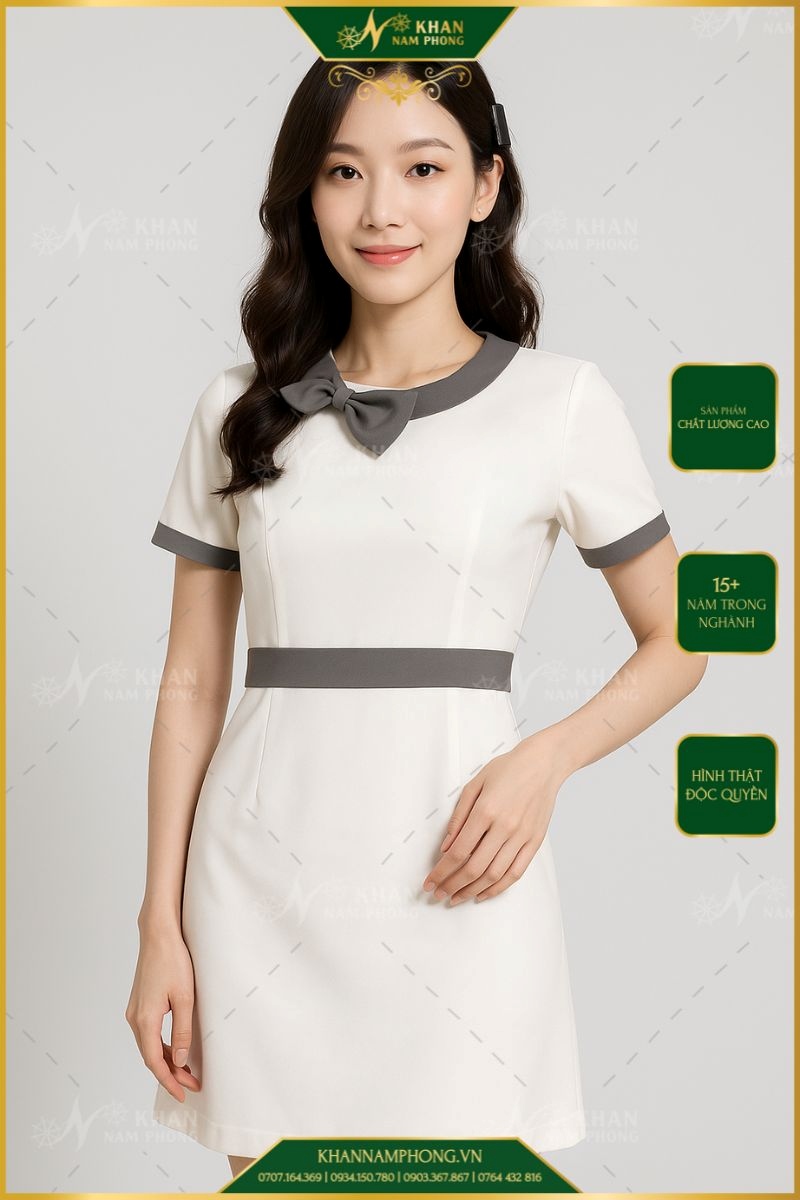 Đồng Phục Nhân Viên Bán Hàng Mỹ Phẩm