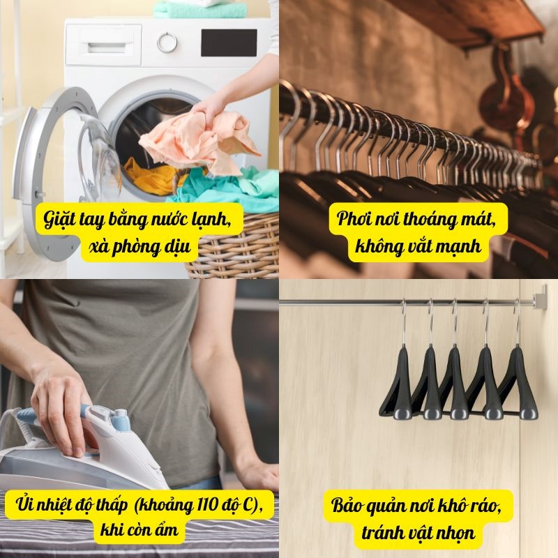 Cách Duy Trì Và Bảo Quản Áo Choàng Tắm Bằng Lụa Cách duy trì và bảo quản áo choàng tắm bằng lụa