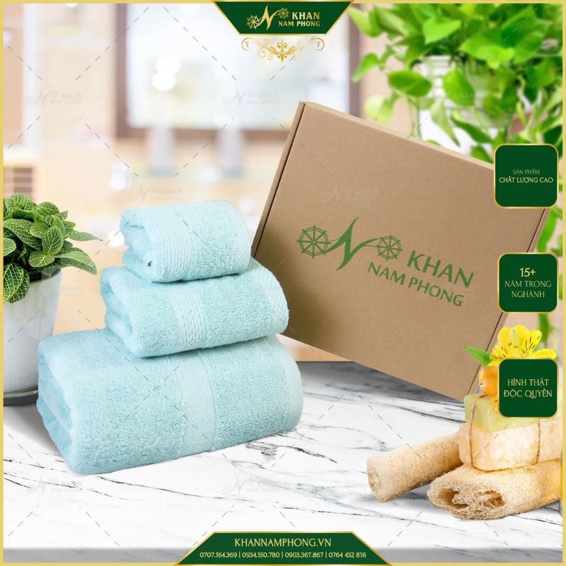 Khăn Tắm Cotton Nam Phong Khăn tắm cotton Nam Phong