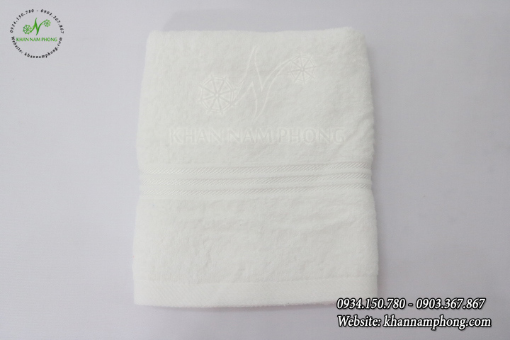 Khăn Lau Mặt 34X80Cm Bông 100% Cotton Màu Trắng Khăn Lau Mặt 34x80cm Bông 100% Cotton Màu Trắng