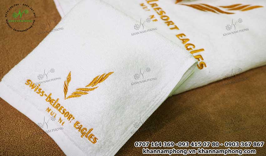 khăn Spa, Khăn Quấn Tóc Spa 100% Cotton Thêu Logo Swiss - Belresort Eagles 34x80cm (Dày dặn) khăn Spa, Khăn Quấn Tóc Spa 100% Cotton Thêu Logo Swiss - Belresort Eagles 34x80cm (Dày dặn)