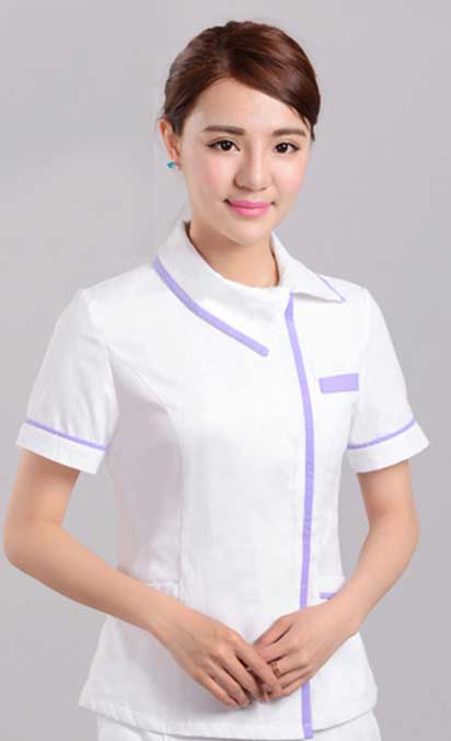 Áo Blouse Y Tá, Bác Sĩ Cổ Lãnh Tụ Màu Trắng Chất Cotton Nhật Tuyển Chọn 3 Áo Blouse Y Tá, Bác Sĩ Cổ Lãnh Tụ Màu Trắng Chất Cotton Nhật Tuyển Chọn 3