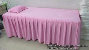 Ga Trải Giường Spa Nối Mi Đẹp - Dùng Phun Xăm, Massage Đa Chức Năng Mẫu dra giường nối mi cotton hot nhất năm