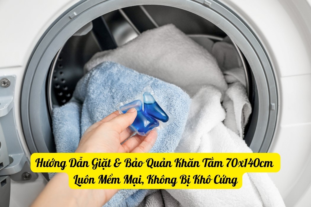 Hướng Dẫn Giặt Và Bảo Quản Khăn Tắm 70X140Cm- Mẹo Hay Từ Những Bà Nội Trợ Hướng dẫn giặt và bảo quản khăn tắm 70x140cm- Mẹo hay từ những bà nội trợ