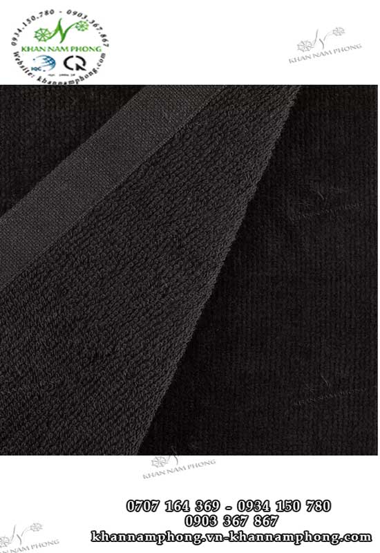 Khăn Lau Golf (Đen - Cotton) Khăn Lau Gofl Màu Đen (Cotton)
