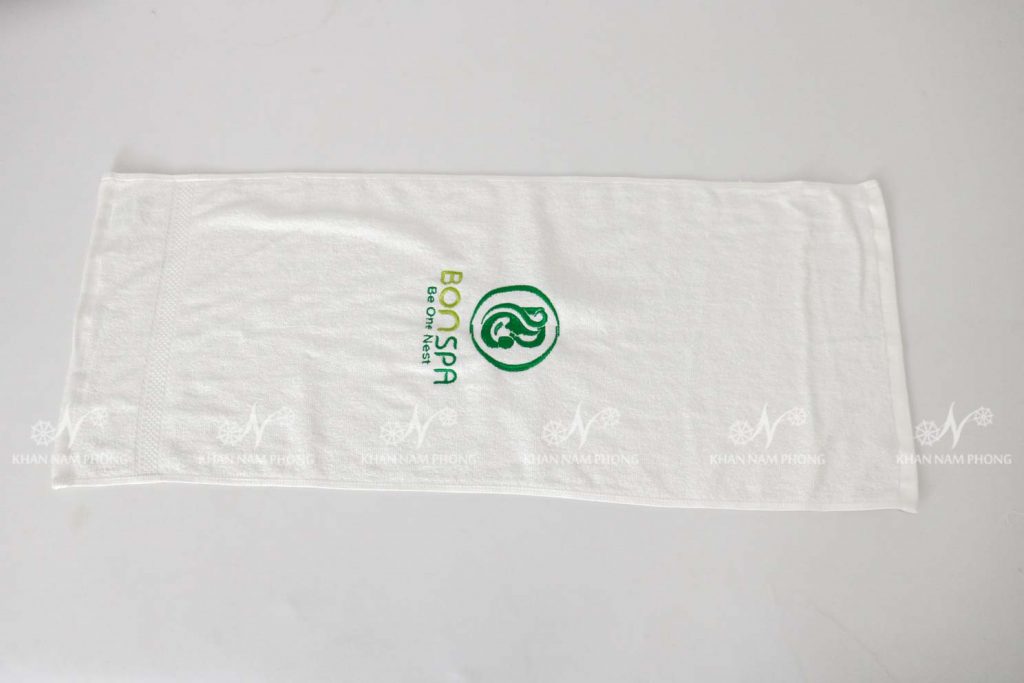 Khăn Gội Đầu Dưỡng Sinh Spa 100% Cotton Thêu Logo 34X80Cm, 35X75Cm (Dày Dặn) Khăn Gội Đầu Dưỡng Sinh Spa 100% Cotton Thêu Logo 34x80cm, 35x75cm (Dày dặn)