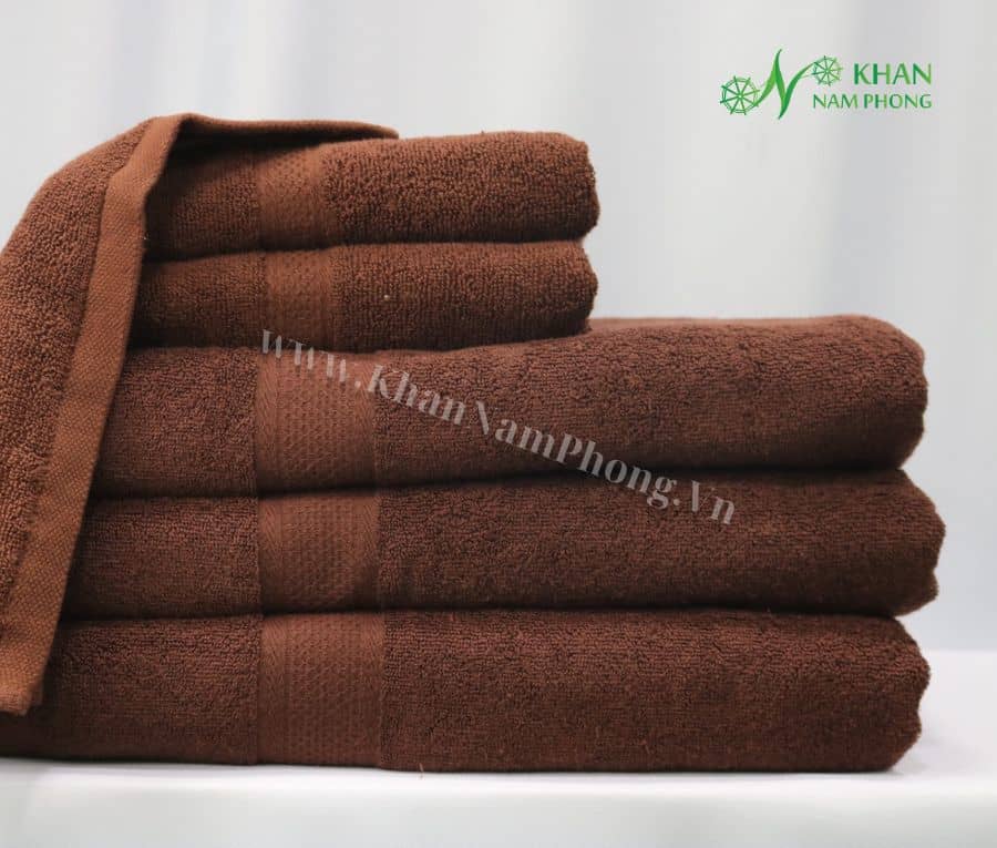 68+ Mẫu Khăn Tắm Khách Sạn Tại Quy Nhơn Hỗ Trợ Dập Logo Miễn Phí Sll Combo Khăn Tắm Khách Sạn Màu Nâu Socola Cao Cấp Nam Phong