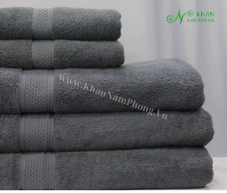 68+ Mẫu Khăn Tắm Khách Sạn Tại Quy Nhơn Hỗ Trợ Dập Logo Miễn Phí Sll Combo Khăn Tắm Màu Xám Lông Chuột Cực Sang Choảnh Chuyên Dùng Spa, Khách Sạn, Resort Cao Cấp