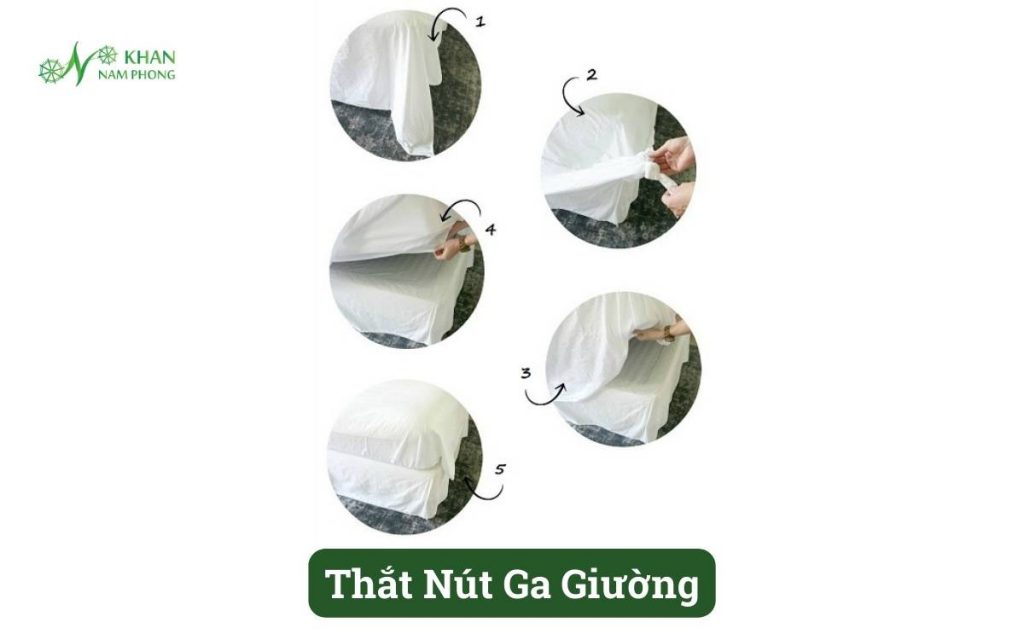 10+ Cách Làm Ga Giường Không Bị Xô Lệch , Rộng Tuột Khỏi Nệm Thắt Nút Ga Giường
