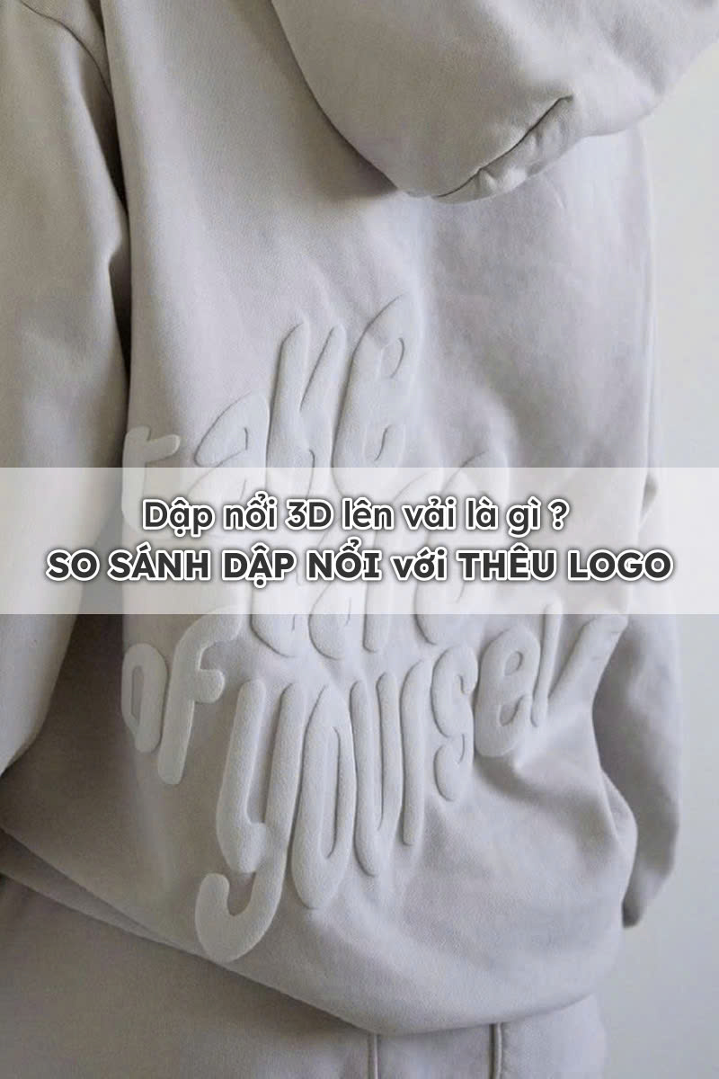Dập Nổi 3D Lên Vải Là Gì? So Sánh Thêu Và Dập Nổi Logo Dập nổi 3D lên vải là gì? So sánh thêu và dập nổi logo