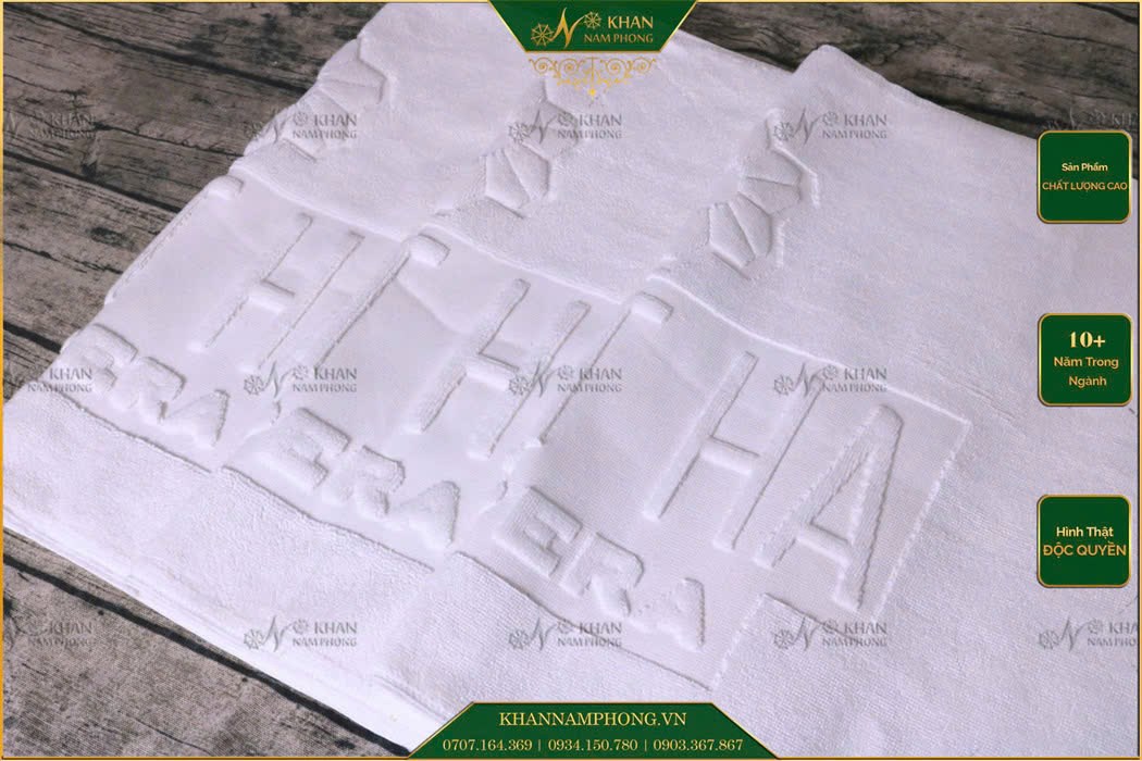 Khăn Dập Logo Thương Hiệu Khăn dập logo thương hiệu