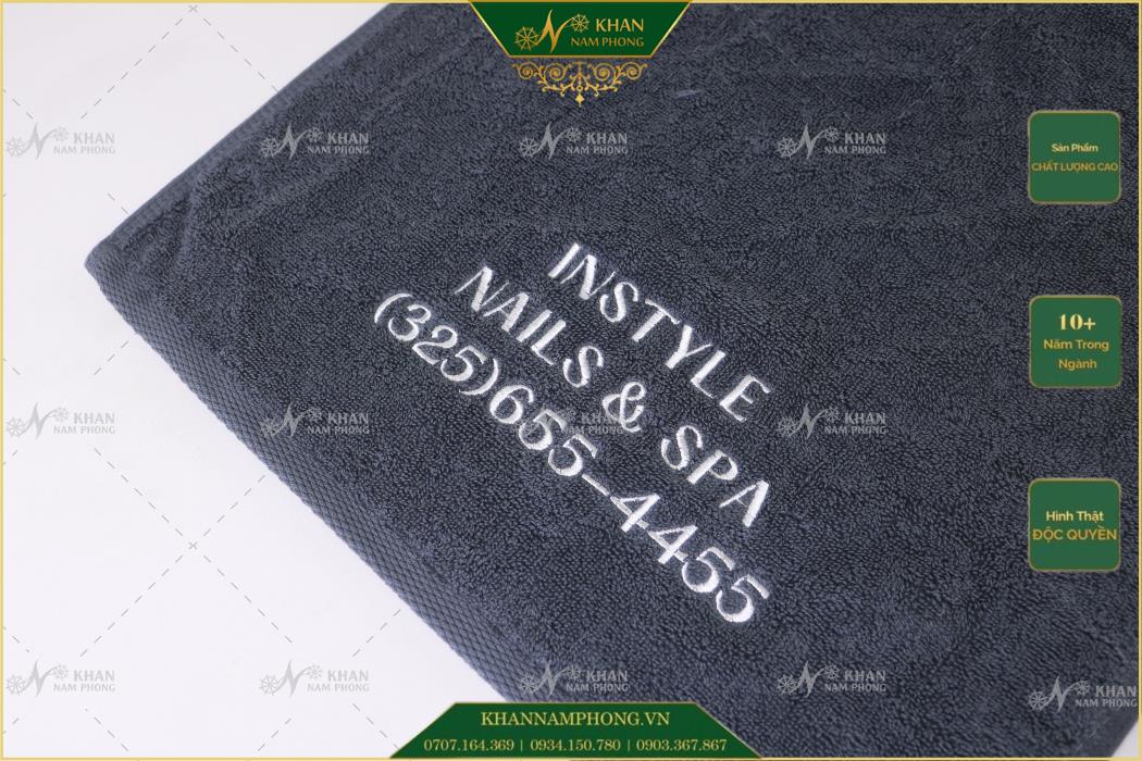 Khăn Gội Đầu, Khăn Ủ Tóc Chuyên Dụng Microfiber, Cotton 100% Cao Cấp Thêu Logo - Kt 34X80Cm Khăn Gội Đầu, Khăn Ủ Tóc Chuyên Dụng Microfiber, Cotton 100% Cao Cấp Thêu Logo - KT 34x80cm