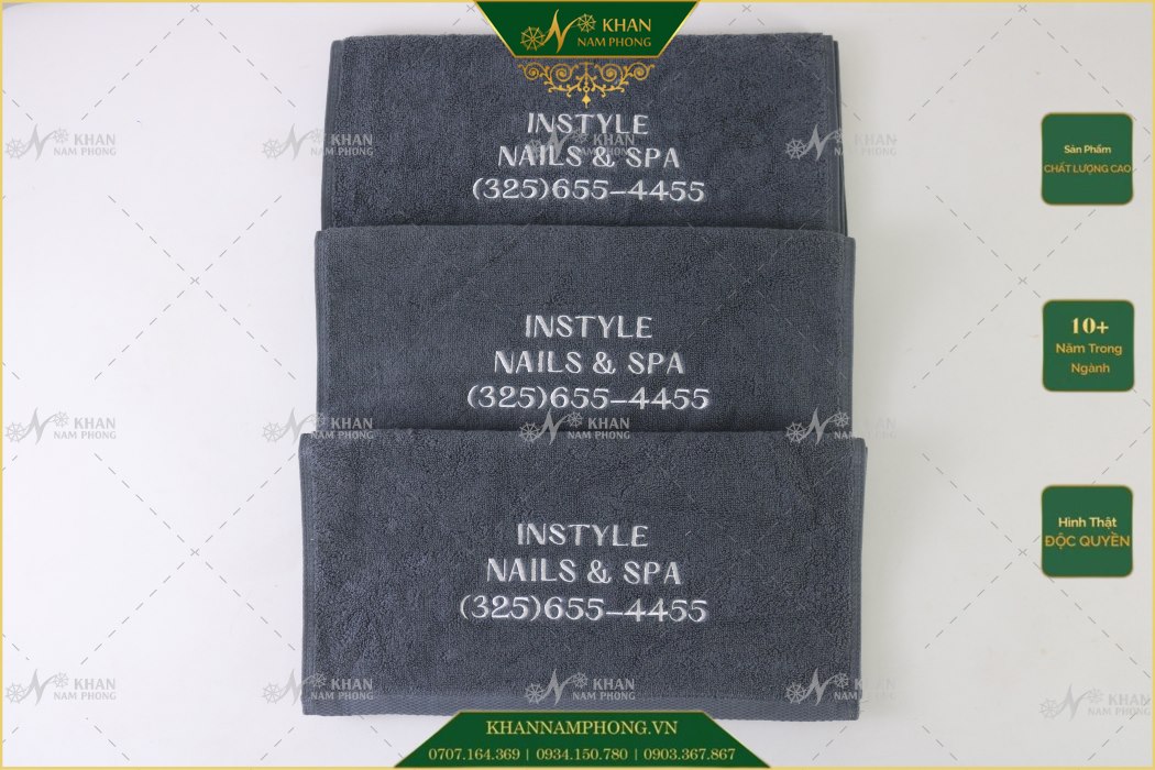 Khăn Gội Đầu, Khăn Ủ Tóc Chuyên Dụng Microfiber, Cotton 100% Cao Cấp Thêu Logo - Kt 34X80Cm Khăn Gội Đầu, Khăn Ủ Tóc Chuyên Dụng Microfiber, Cotton 100% Cao Cấp Thêu Logo - KT 34x80cm