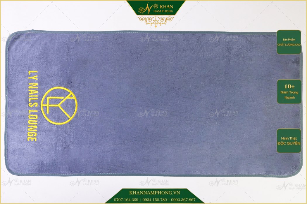Khăn Gội Đầu, Khăn Ủ Tóc Chuyên Dụng Microfiber, Cotton 100% Cao Cấp Thêu Logo - Kt 34X80Cm Khăn Gội Đầu, Khăn Ủ Tóc Chuyên Dụng Microfiber, Cotton 100% Cao Cấp Thêu Logo - KT 34x80cm