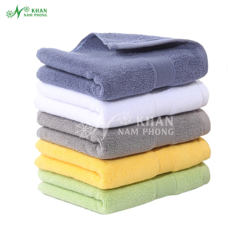 Khăn Mặt Cotton Nhiều Màu Sắc Khăn mặt cotton nhiều màu sắc