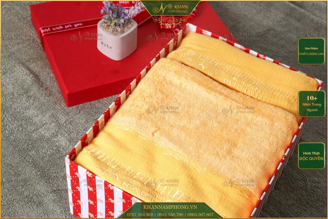 Khăn Quà Tặng Chất Liệu Bamboo Khăn quà tặng chất liệu bamboo