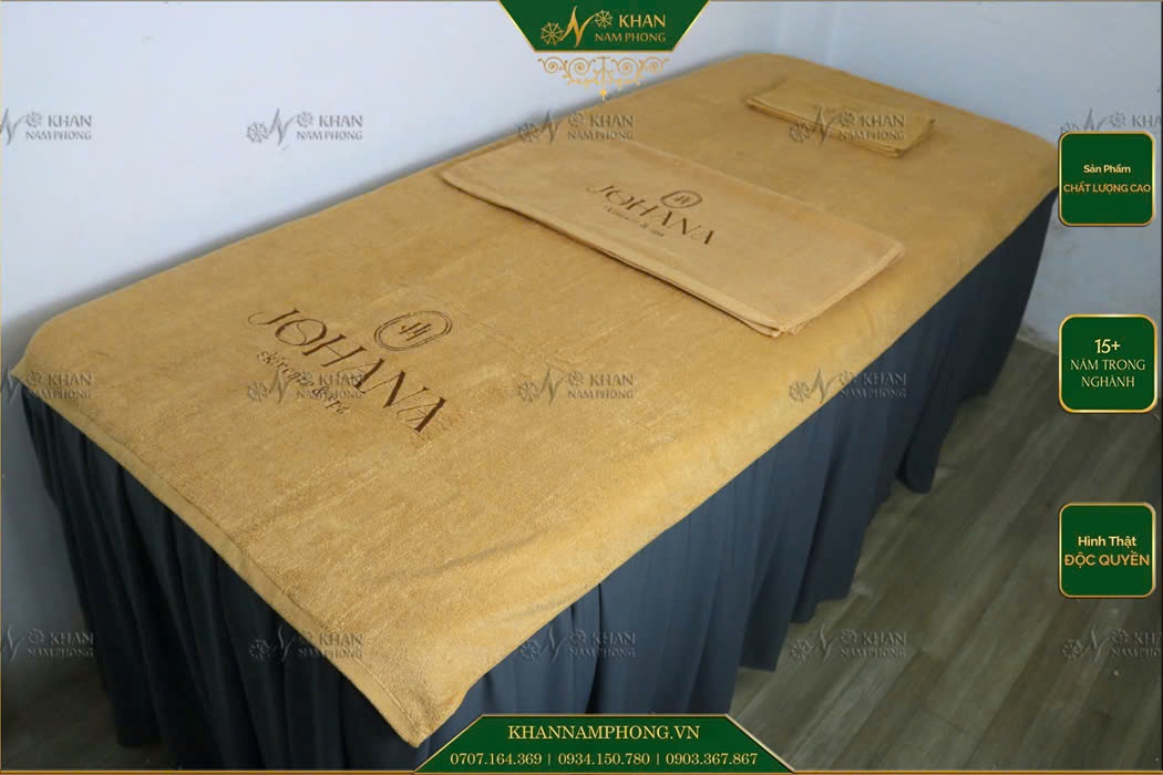 Khăn Trải Giường Spa Đà Nẵng Do Nam Phong Thực Hiện Khăn trải giường spa Đà Nẵng do Nam Phong thực hiện