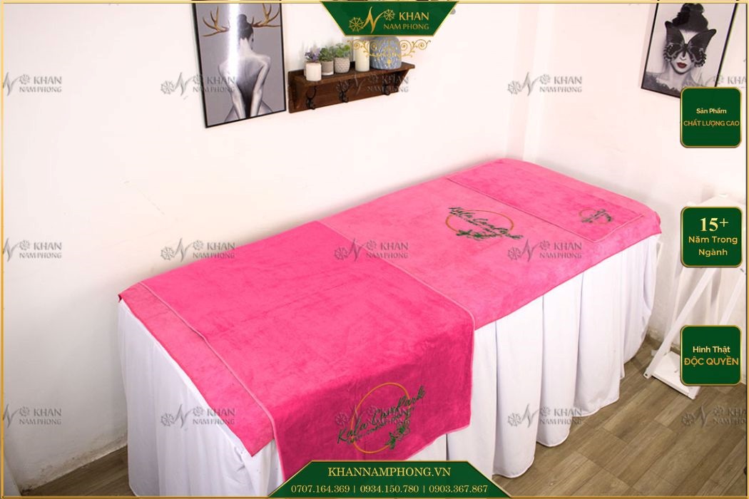 Khăn Trải Giường Spa Microfiber Khăn trải giường spa microfiber