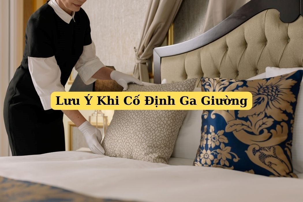 Lưu Ý Khi Cố Định Ga Giường Lưu ý khi cố định ga giường