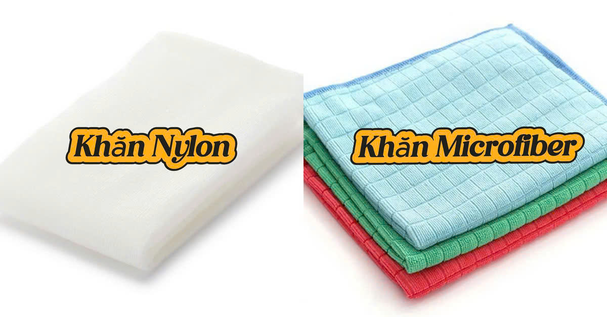 So Sánh Khăn Sợi Nylon Và Khăn Microfiber So sánh khăn sợi nylon và khăn microfiber