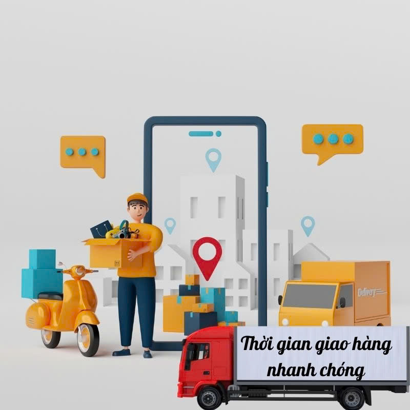 Thời gian giao hàng nhanh chóng Thời gian giao hàng nhanh chóng